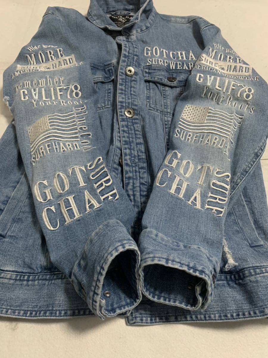 GOTCHA SURF WEAR ガッチャサーフ デニムジャケット ストレッチ GOTCHA SURF WEAR ガッチャサーフ デニムジャケット ストレッチ