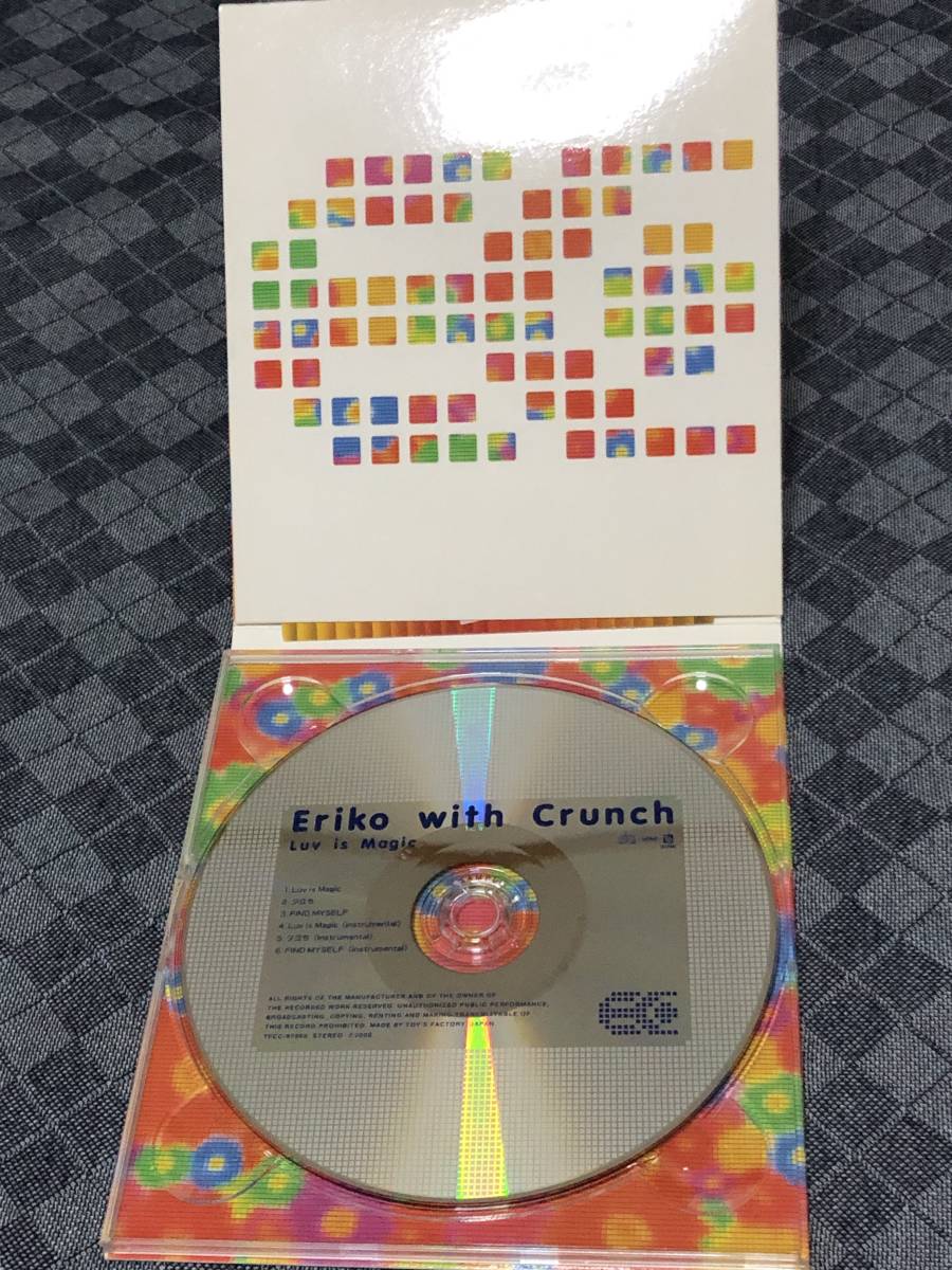 Eriko with Crunch　CDS　「Luv is Magic」　今井絵理子　SPEED_画像3