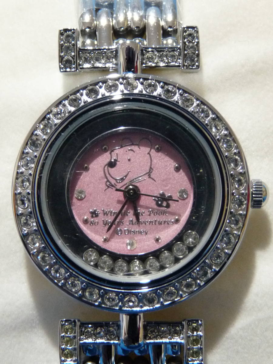 くまのプーさん 腕時計 ピンク SWAROVSKI スワロフスキー ディズニー _画像5