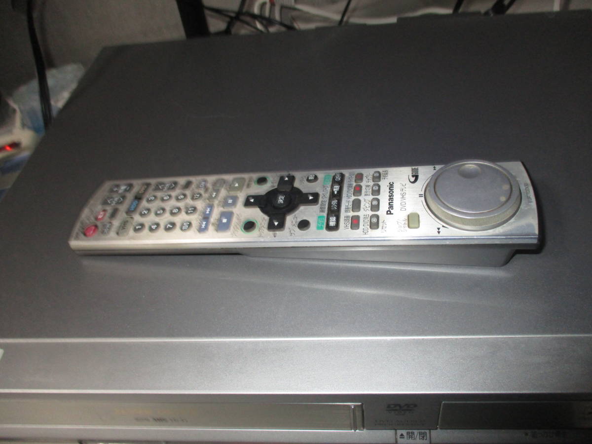  中古　パナソニック Panasonic DMR-E250V-S [DMR-E250V-S [HDD160GB DVD-RAM／R VHS ] DIGA（ディーガ）]　リモコン付_画像4