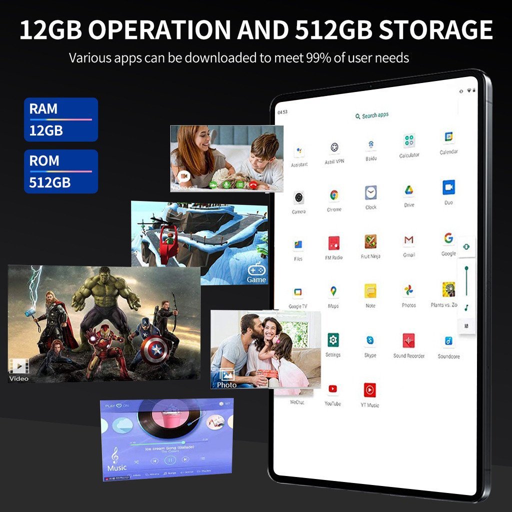 2023新作 タブレット PC 10.1インチ Android 11.0 Wi-Fiモデル 液晶 simフリー GMS認証 軽量 在宅勤務 ネット授業 8GB+256GB グリーン_画像6