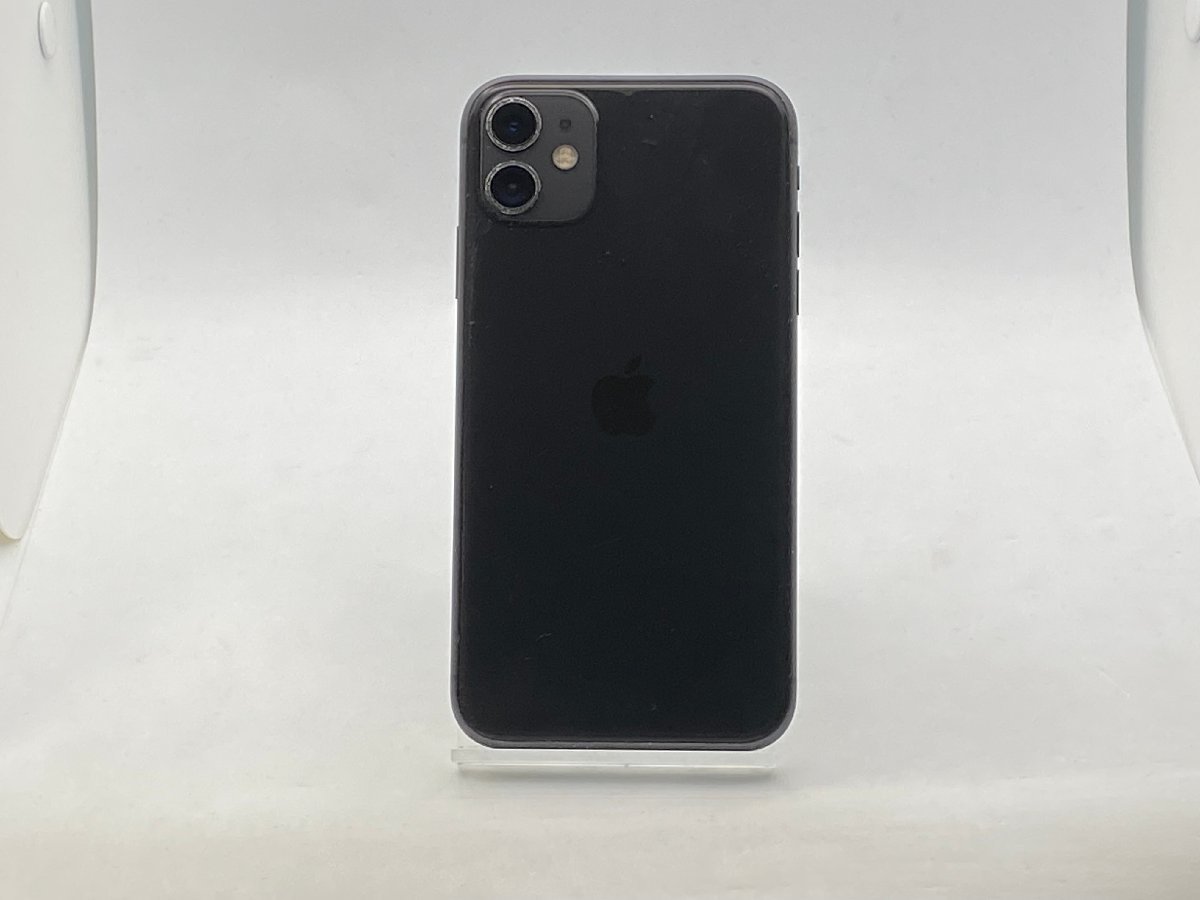 iPhone 11 ブラック 64 GB docomo(ジャンク品) - スマートフォン本体