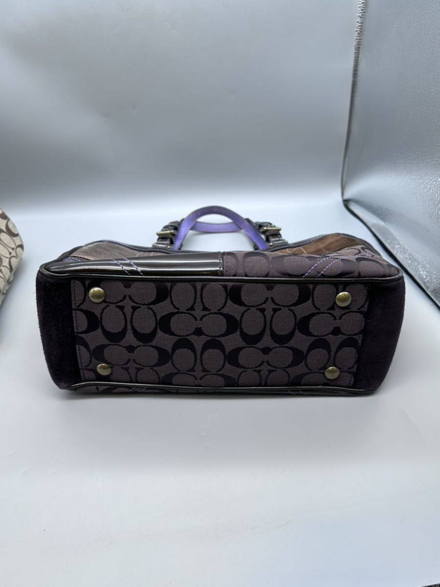 Y01035 COACH コーチ シグネチャー ハンドバッグ ショルダーバッグ 財布 まとめて ６点の画像3