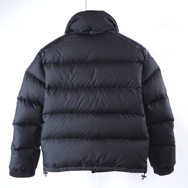 1円〜 モンクレール MONCLER 3-YL133　 胸ロゴ　 ダウンジャケット メンズ ブラック 00_画像7