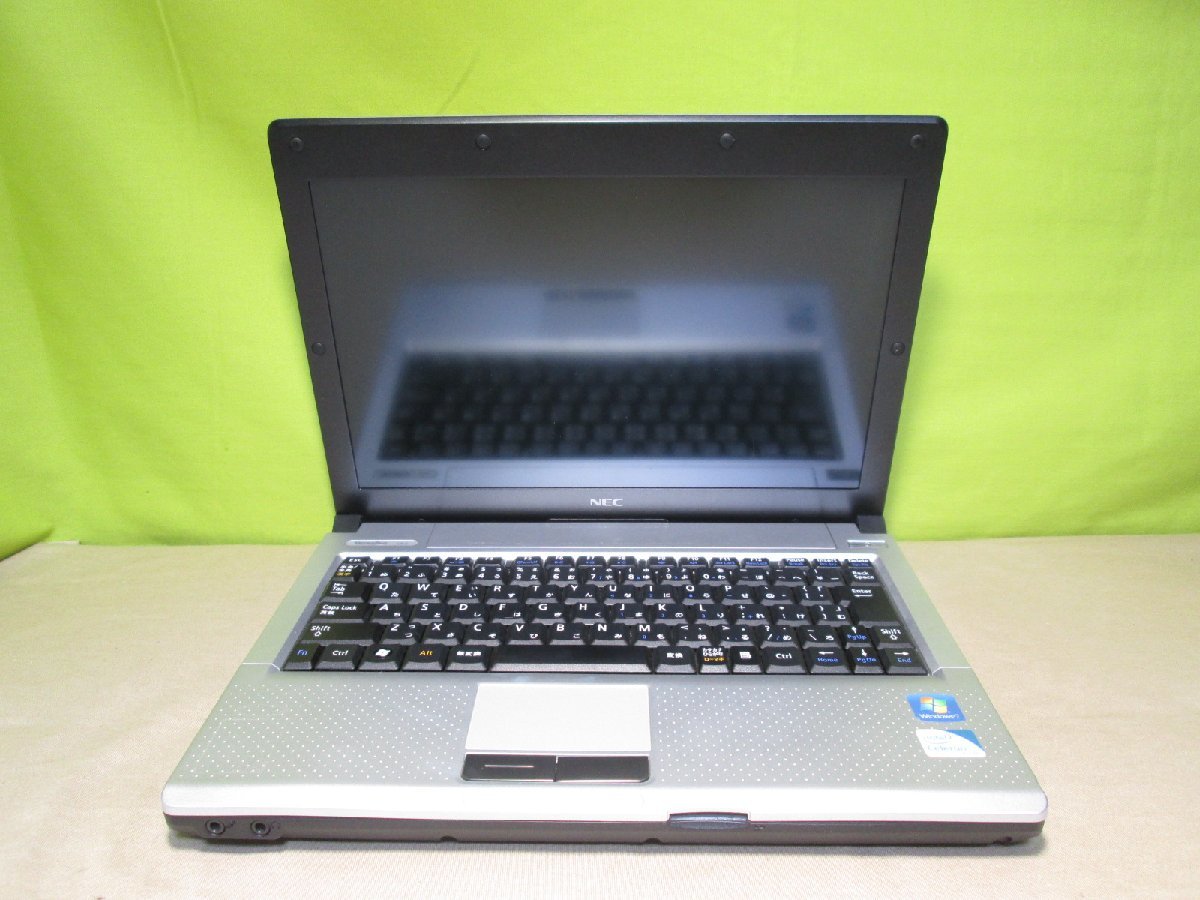 NEC VersaPro UltraLite VK10E/BB-B【Celeron U3400 1.06GHz】　【Windows 7世代のPC】 電源投入可 ジャンク　送料無料 [87844]