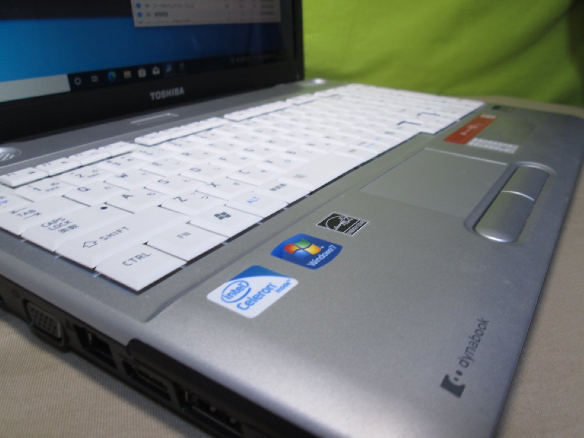 東芝 dynabook BX/32L【Celeron T3100 1.9GHz】　【Win10 Pro】 Libre Office 充電可 保証付 1円～ [88018]_画像3