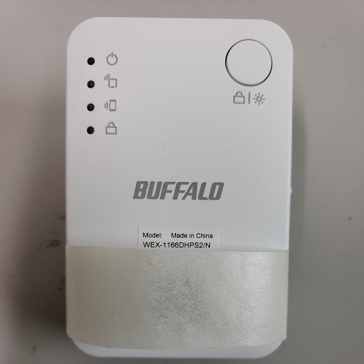 601y1515* Buffalo WiFi wireless LAN relay machine Wi-Fi 5 11ac 866 + 300 Mbps high power outlet direct .. compact WEX-1166DHPS2/N