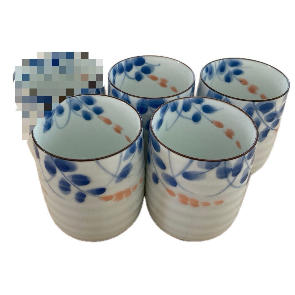 湯呑み茶碗 4個セット 昭和レトロ 和食器 茶器 陶器 湯呑|Yahoo 湯呑み茶碗 4個セット 昭和レトロ 和食器 茶器 陶器 湯呑|Yahoo