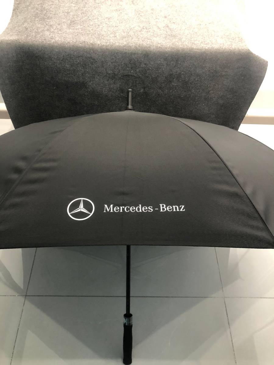 ベンツ BENZ アンブレラ 長傘 雨傘 超撥水 紫外線遮蔽 UVカット 210T 梅雨対策 晴雨兼用 収納袋付き 車専用傘_画像6