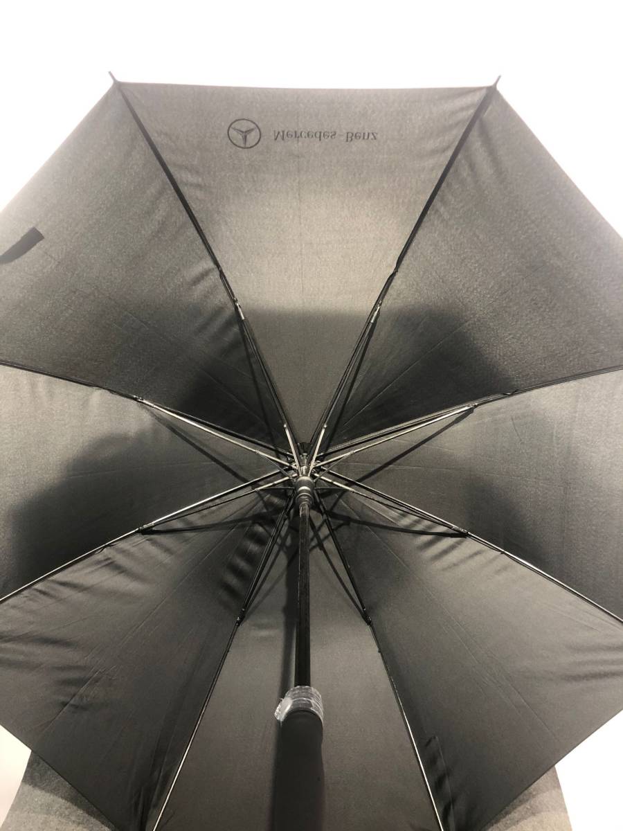 ベンツ BENZ アンブレラ 長傘 雨傘 超撥水 紫外線遮蔽 UVカット 210T 梅雨対策 晴雨兼用 収納袋付き 車専用傘_画像5