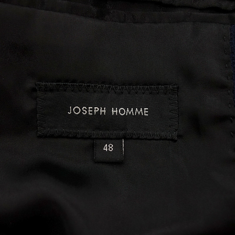 【特別価格】JOSEPH HOMME 2B メタルボタン シングル テーラード ジャケット ネイビー メンズ48_画像3