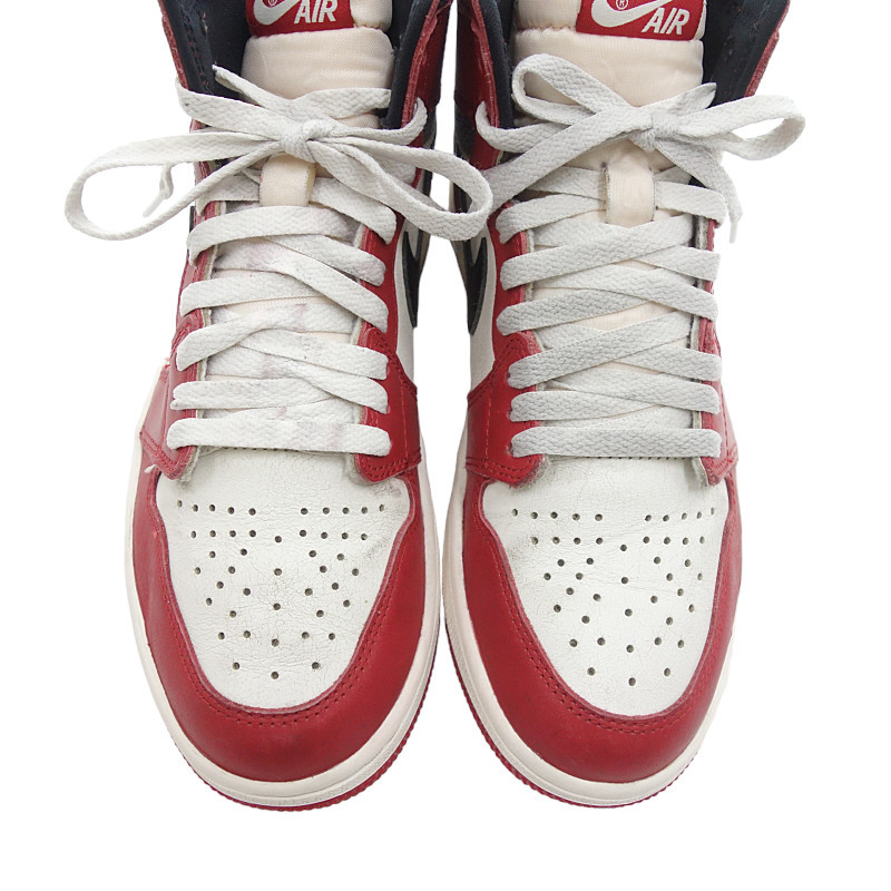 【特別価格】NIKE Air Jordan 1 OG Lost Found Chicago スニーカー レッド メンズ26.5cm_画像5