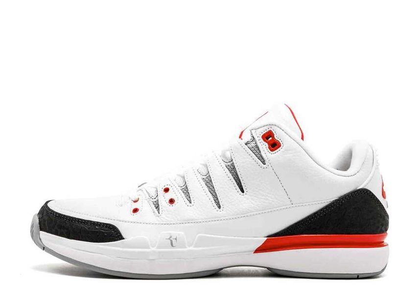 29.0cm Roger Federer Nike Air Jordan 3 Zoom Vapor "FIRE RED" 29cm 709998-106