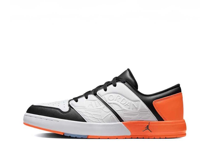 25.0cm Nike Jordan Nu Retro 1 Low "White/Black/Magma Orange" 25cm DV5141-108