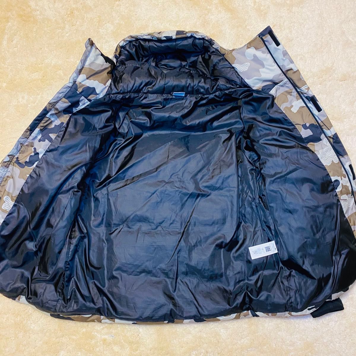 美品】PUMA ダウンジャケット XL 迷彩 プーマ カモフラ 美品】PUMA ダウンジャケット XL 迷彩 プーマ カモフラ