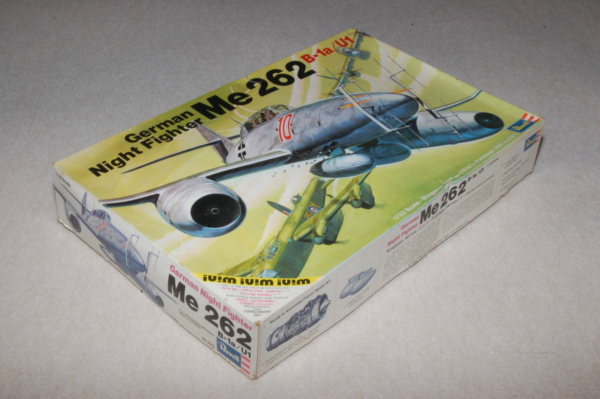 REVELL/レベル（海外版） 1/32 German Night Fighter Me262 B-1a/U1   の画像7