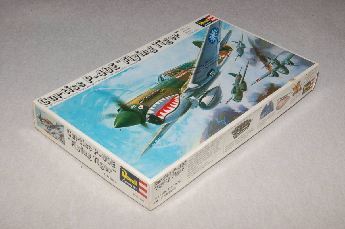 REVELL/レベル（海外版） 1/32 P-40E Fling Tiger（貼箱） の画像5