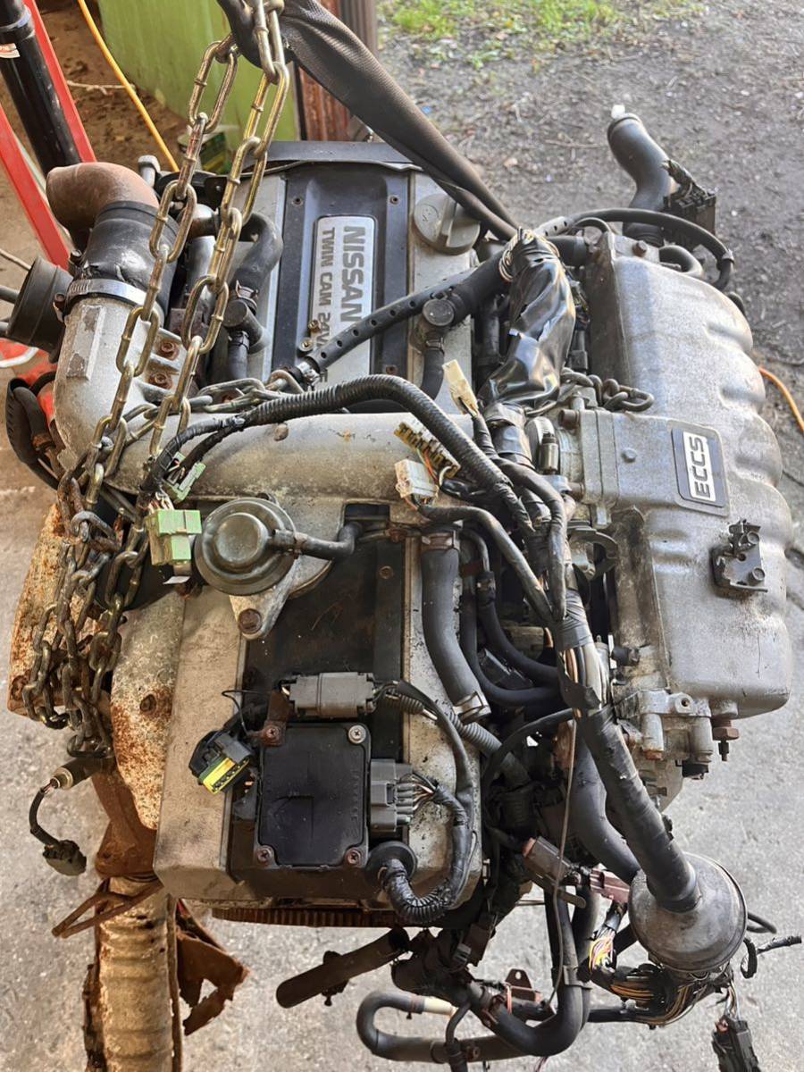 RB20DET エンジン スカイライン セフィーロ ローレル　部品取_画像2