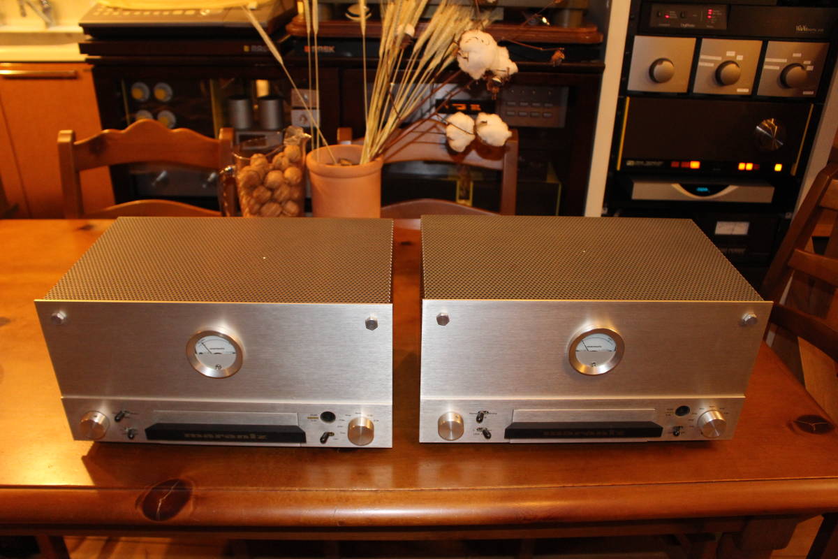 マランツ/Marantz モデル9 Model9 真空管モノラルパワーアンプ、2台1セットの中古品です。 正規輸入品、現状品になります。の画像1