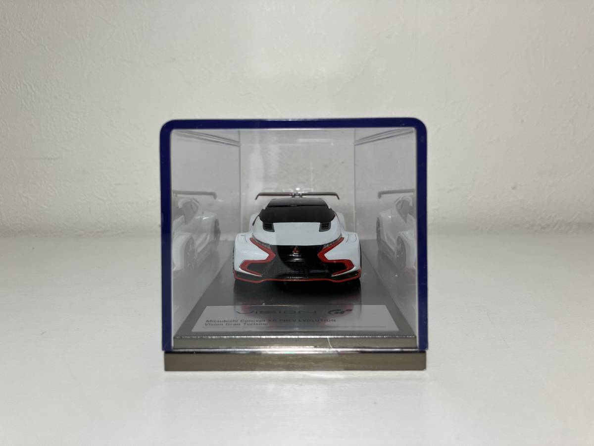 コレクター放出品⑰ MODELER'S 1/43 Mitsubushi Concept XR-PHEV EVOLUTION Vision Gran Turismo WHITE 箱付き_画像6
