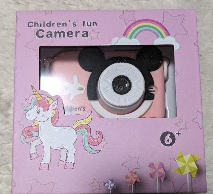 《キッズカメラ トイカメラ 子供用カメラ 1080P》32GBメモリーカード付2.0インチ 4倍ズーム画面 自撮り USB充電 