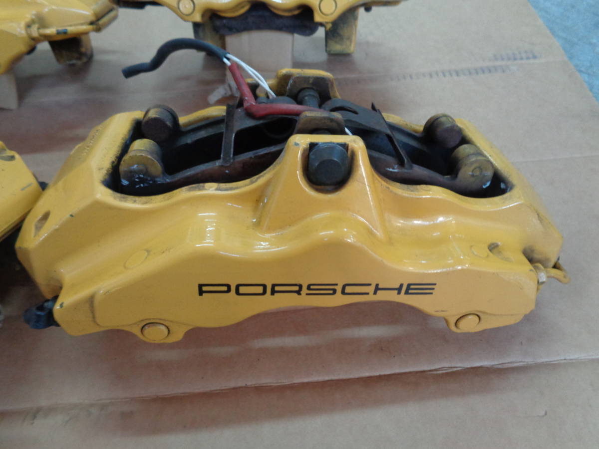 PORSCHE Porsche оригинальный brembo 996 GT2 передний 6POT задний 4POT суппорт тормоза передний и задний (до и после) левый и правый в комплекте 996 GT3 PCCB редкий товар 