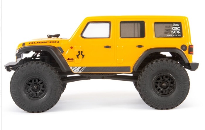 Axial SCX24 2019 Jeep Wrangler ジープ ラングラー アンリミテッド JLU CRC RC Crawler 4WD Truck RTR　送料込み