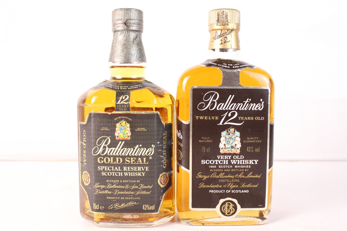 【ト福】未開栓/5本セット Ballantine Crown Royal Glenfiddich OLD MASTER ウイスキー 洋酒 古酒 LB000LLL77_画像2