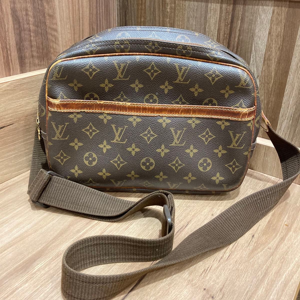 LOUIS VUITTON ルイヴィトン モノグラム リポーターPM ショルダーバッグ ハンドバッグ レディース ファッション