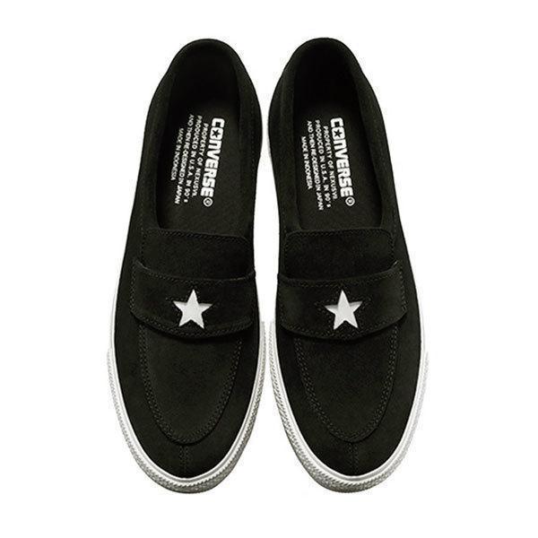 26.5cm 新品 NEXUSVII.×CONVERSE ADDICT ネクサスセブン 22SS コンバース アディクト ONE STAR LOAFER ワンスター ローファー 黒 US8_画像6