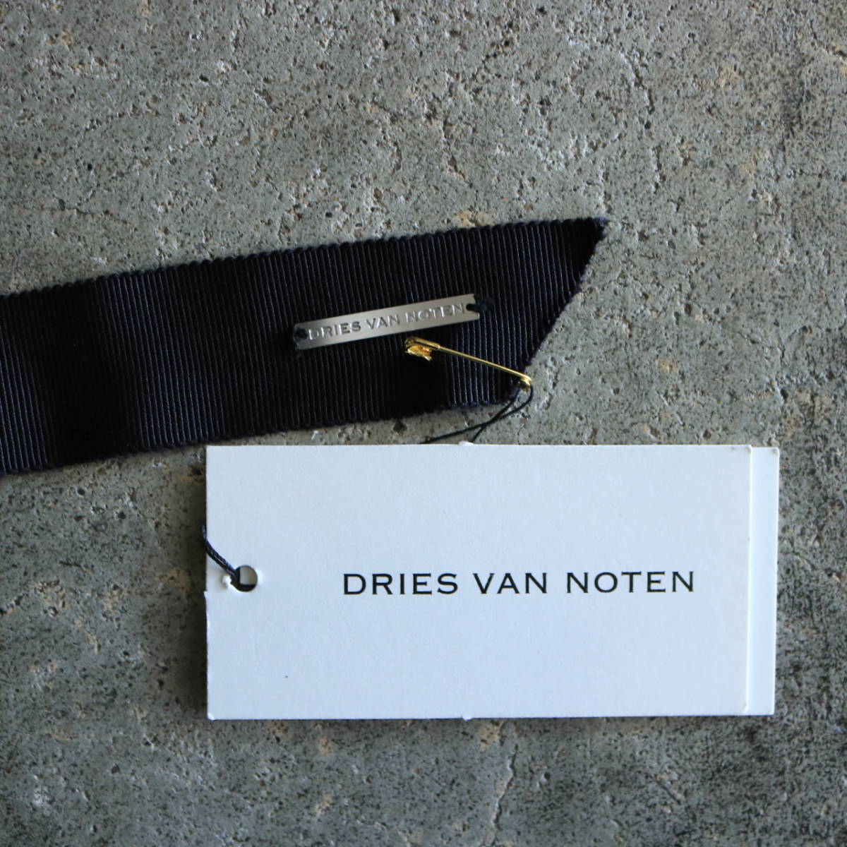 DRIES VAN NOTEN 蝶チョーカー 2022秋冬 ブラック ドリスヴァンノッテン 2022AW _画像5