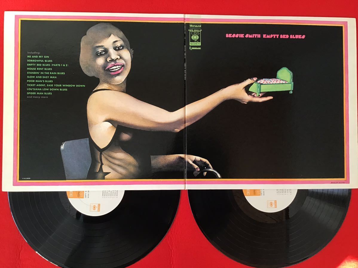 レコード　ＬＰ盤　当時物　ブルースの女帝　ベッシー.スミス　ブルース　JAZZ_画像8