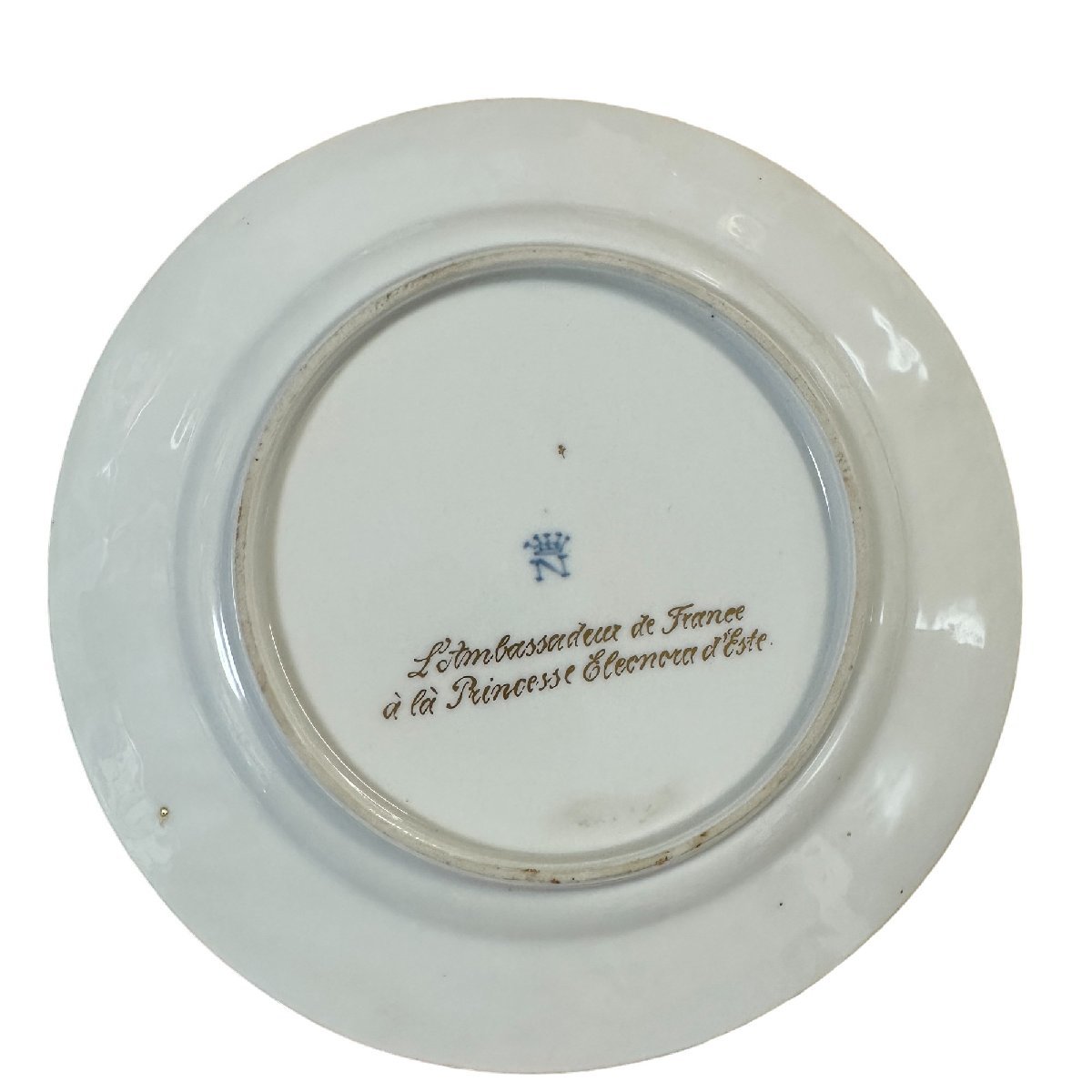 ◆中古品◆リチャードジノリ カポディモンテ プレート 皿 飾り 食器類 kyE5863NN_画像3