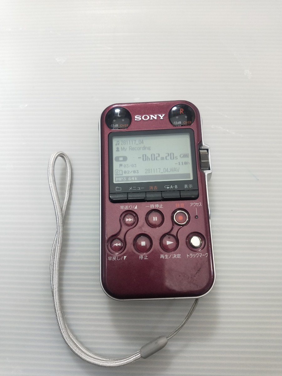 SONY PCM-M10 ブラック SONY リニアPCMレコーダー_画像1