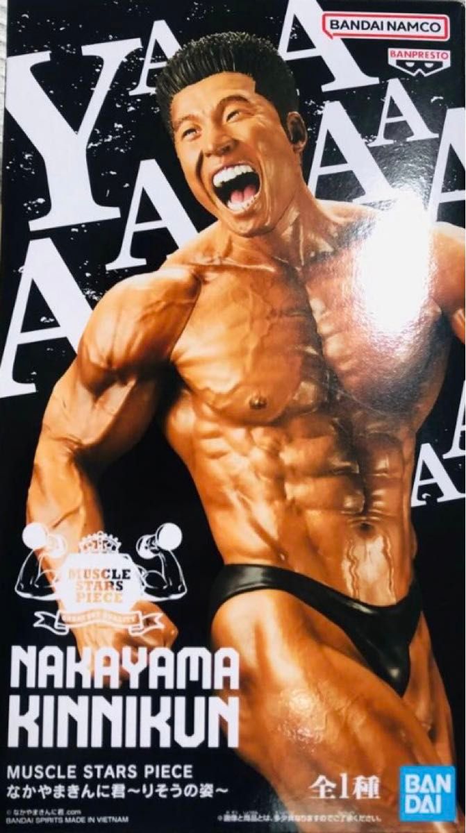 なかやまきんに君 フィギュア りそうの姿 MUSCLE STARS PIECE なかやまきんに君 フィギュア りそうの姿 MUSCLE STARS PIECE