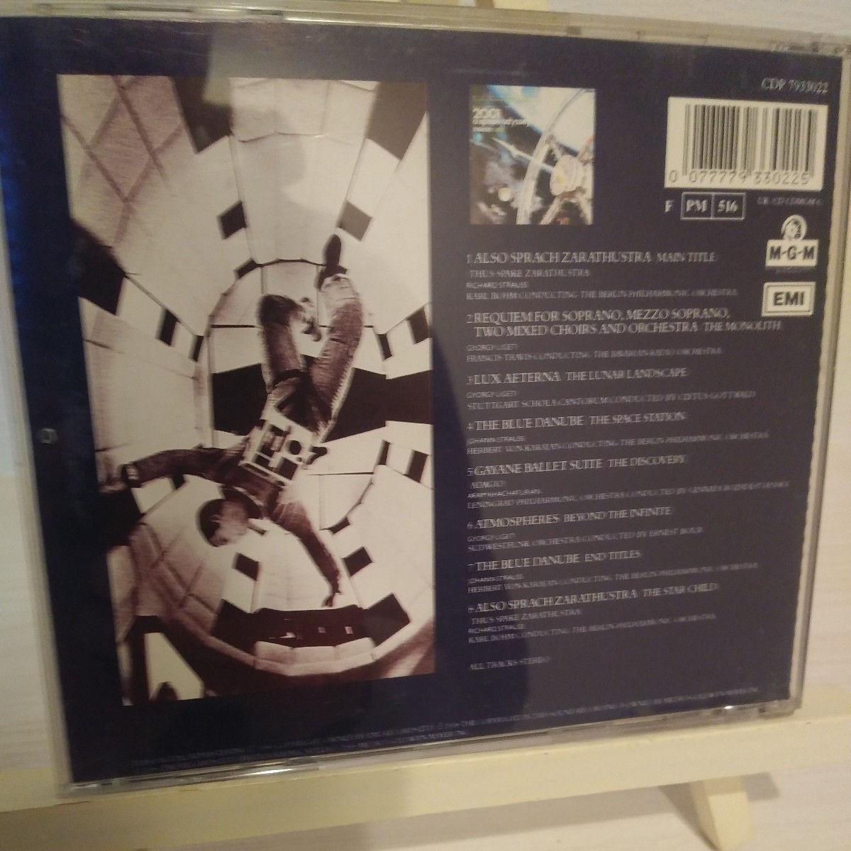 「２００１年宇宙の旅」 オリジナルサウンドトラック （オムニバス）(スタンリー・キューブリック 廃盤 MGM EMI デジタルリマスター 映画_画像5