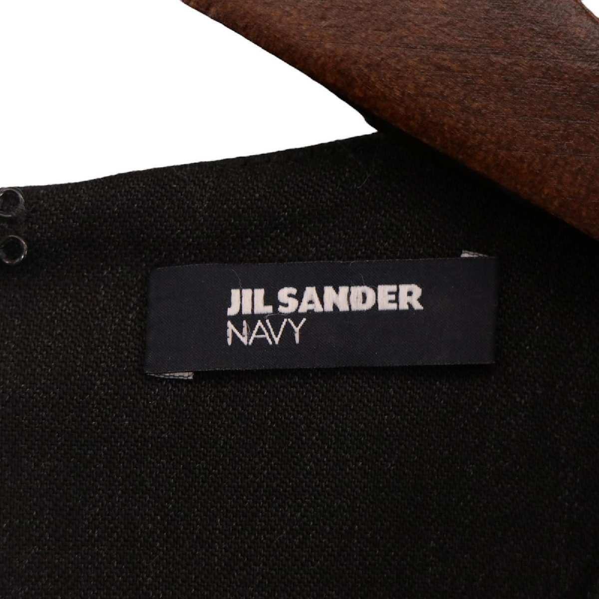 美品＊JIL SANDER NAVY ジルサンダー ワンピース 秋冬_画像4