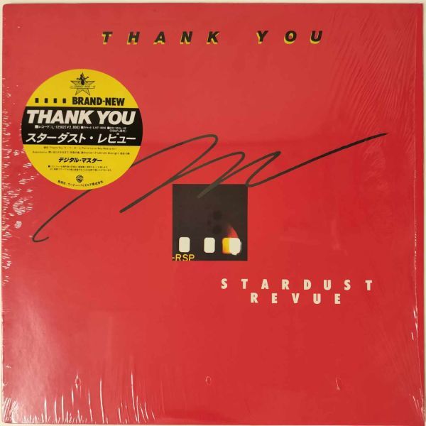 43366★美盤 STARDUST REVUE / Thank You ※シュリンクステッカー_画像1