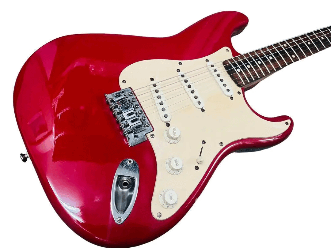 ［SKh4-P51］整備済 スクワイヤ by フェンダー エレキギター Squier Fender BULLET STRAT おまけYAMAHAギグバッグ _画像8