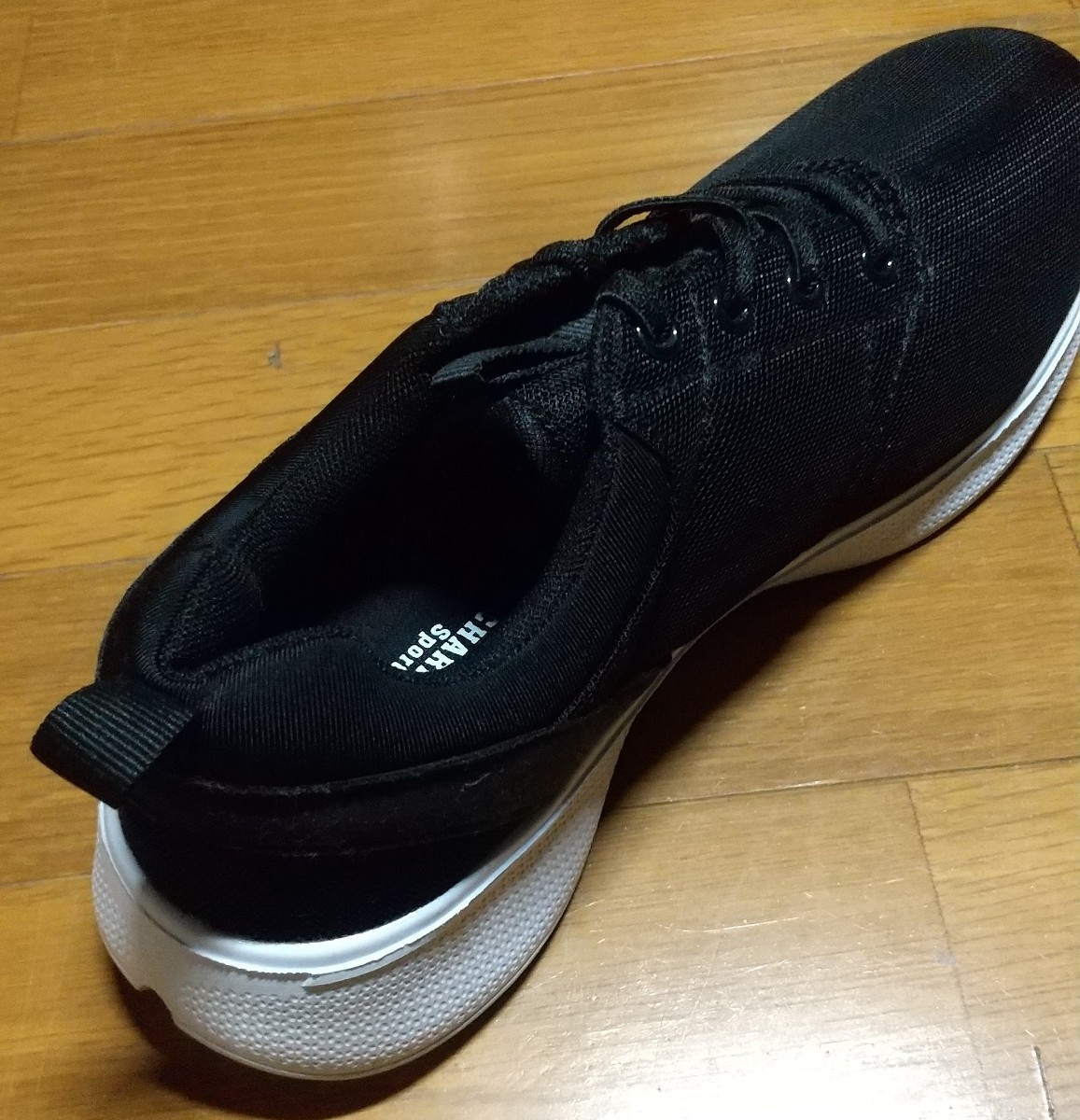 CHARKIES Sportsスニーカー★黒　25㎝　WellnessLight　軽量スニーカー_画像4