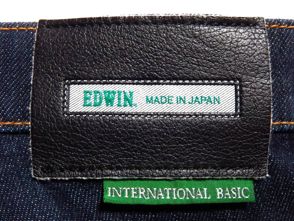  made in Japan EDWIN Edwin stretch Denim pants size 35(W absolute size approximately 90cm) ( exhibit number 1062)