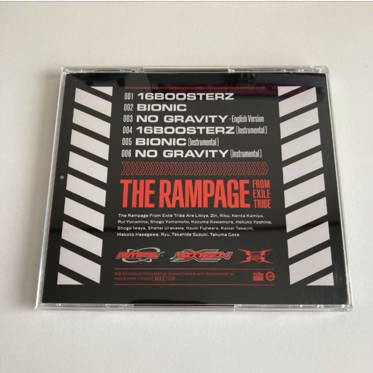 THE RAMPAGE 16BOOSTERZ CD
