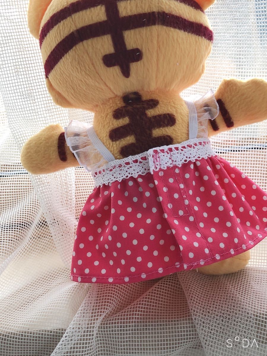  handmade *...1 sheets only * is . Chan care set .. mochi .... Shimajiro hand made soft toy costume 