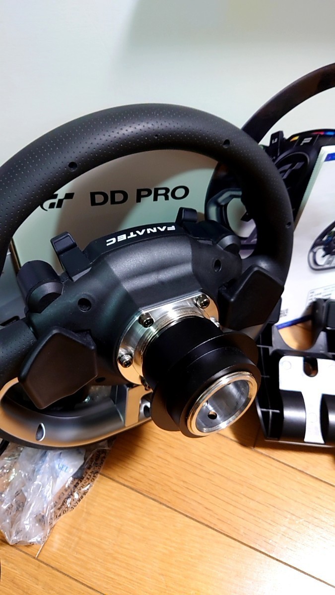 ファナテック FANATEC Gran Turismo DD Pro グランツーリスモ ハンコンセット 5Nm ＆ 8Nm QR1カスタム PS5_画像4