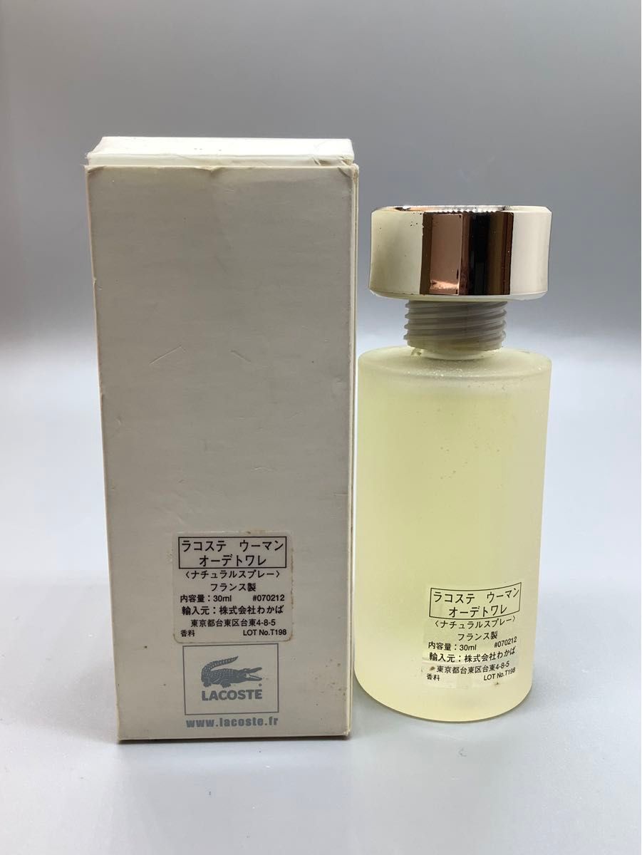 ラコステ フォー ウーマン　オードトワレ 30ml  EDT