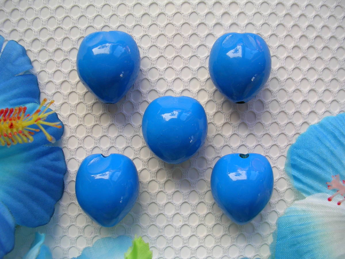 * Hawaii! new arrival! Hawaiian kki nuts * single color * pansy blue 5 piece set 