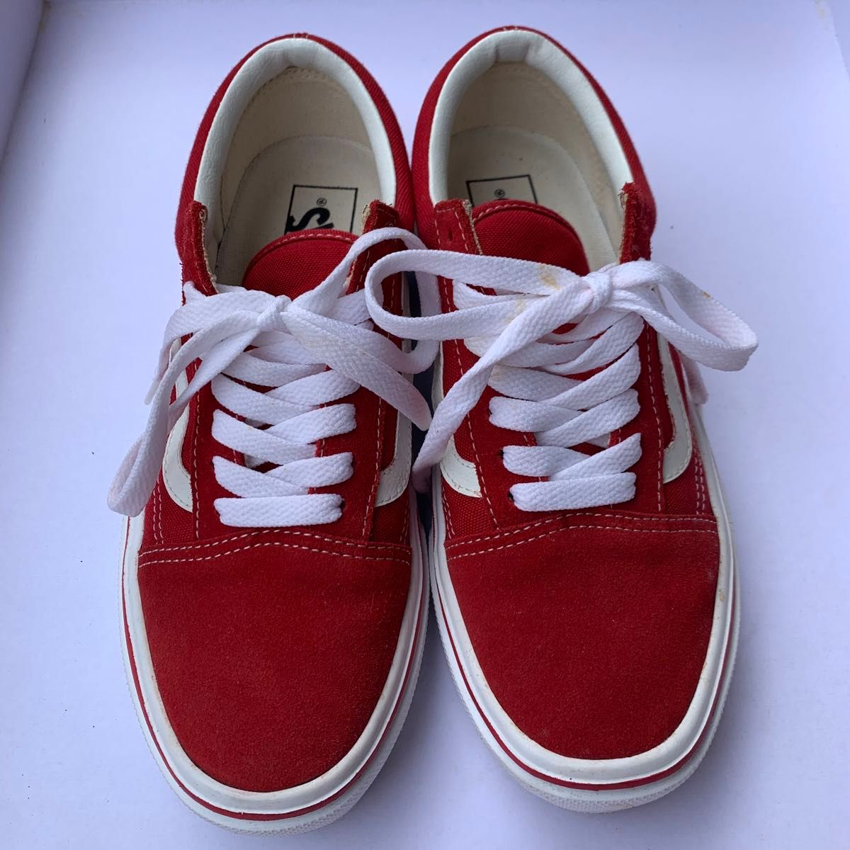 VANS スニーカー 赤 軽量