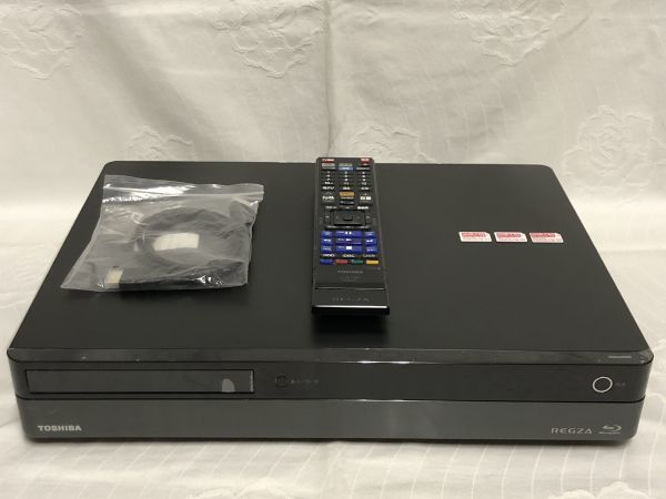 【動作OK】TOSHIBA DBR-M590 ブルーレイレコーダー リモコン miniB-CASカード HDMIケーブル '15年製 16_画像1