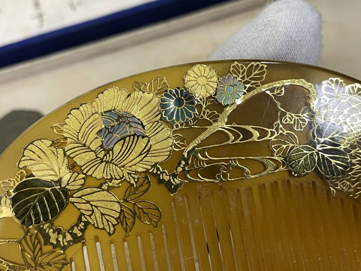 ☆【和装小物 髪飾り 骨董品 アンティーク】東京 金寿堂 金彩 ☆【和装小物 髪飾り 骨董品 アンティーク】東京 金寿堂 金彩