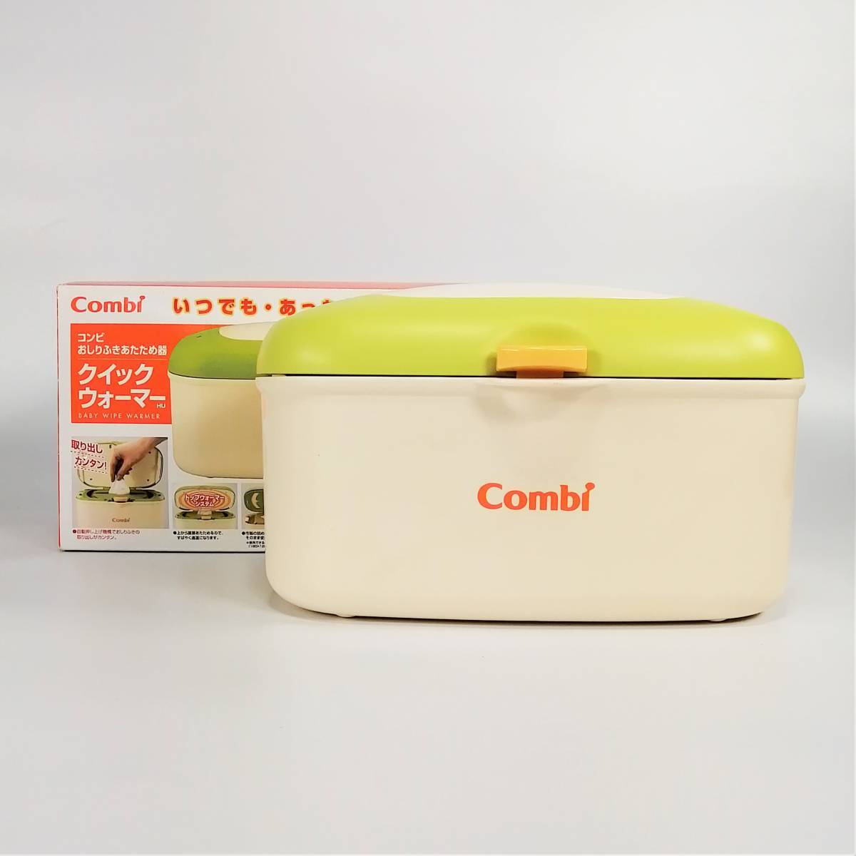 Combi.... temperature . vessel Quick warmer box type power saving childcare supplies goods for baby refilling carrying combination [USED goods ] 22 00560